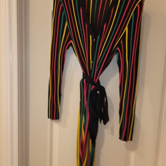 Black Multi-Color Dress - Picture 2 of 3